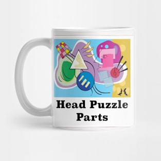 Head Puzzle Parts Mug